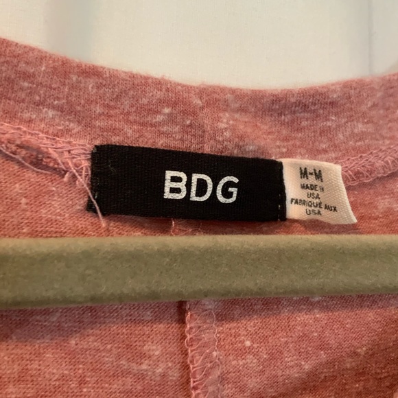 BDG Heathered Red Dress - Picture 2 of 3